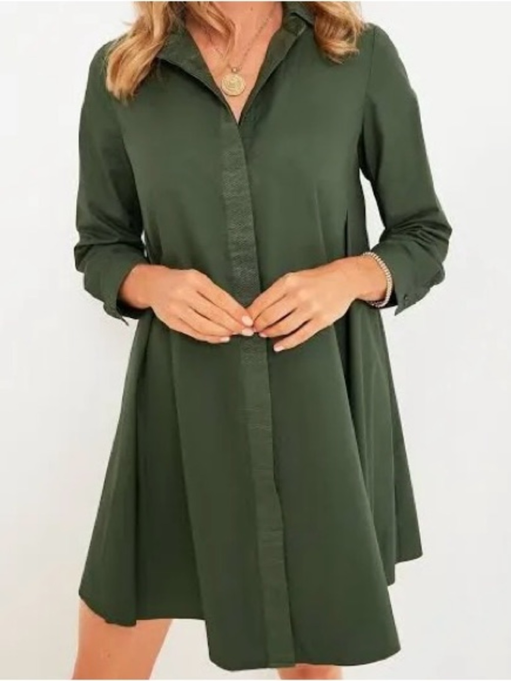 Tuckernuck Wren Shirtdress. Small.